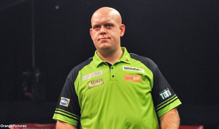 Van Gerwen onderuit in finale achtste ronde Premier League